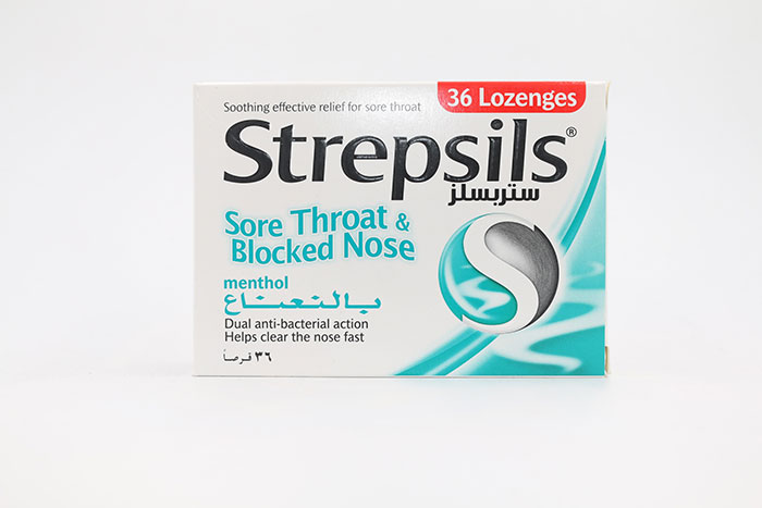 Strepsils Menthol 36 Lozenges