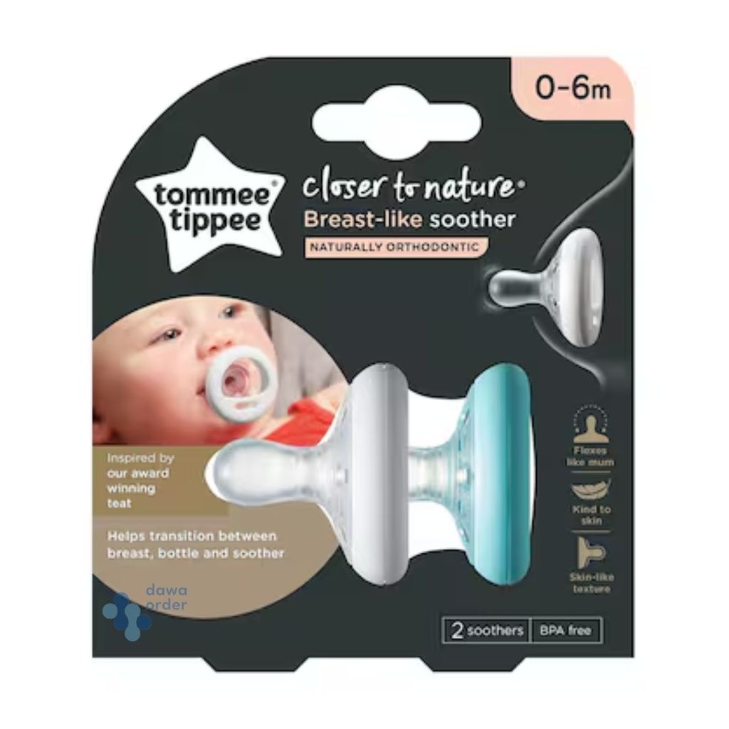 Tommee Tippee Closer To Nature Soother 0-6