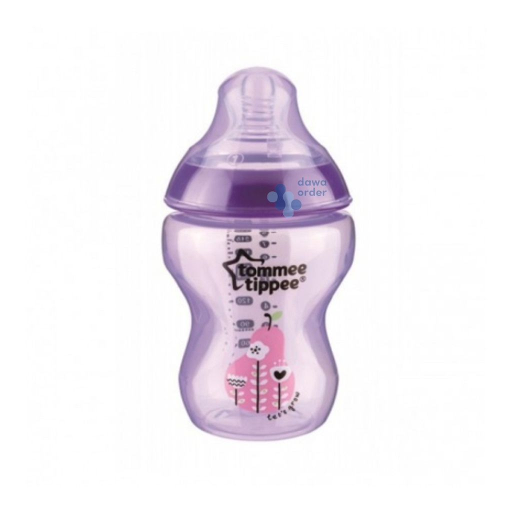 Tommee Tippee Closer To Nature Anti-Colic 0M+ 260Ml Purple