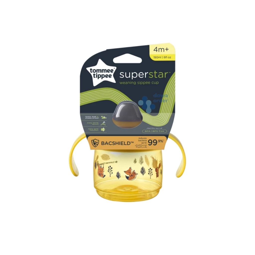 Tommee Tippee Superstar Weaning Sippee Cup 4M+190Ml