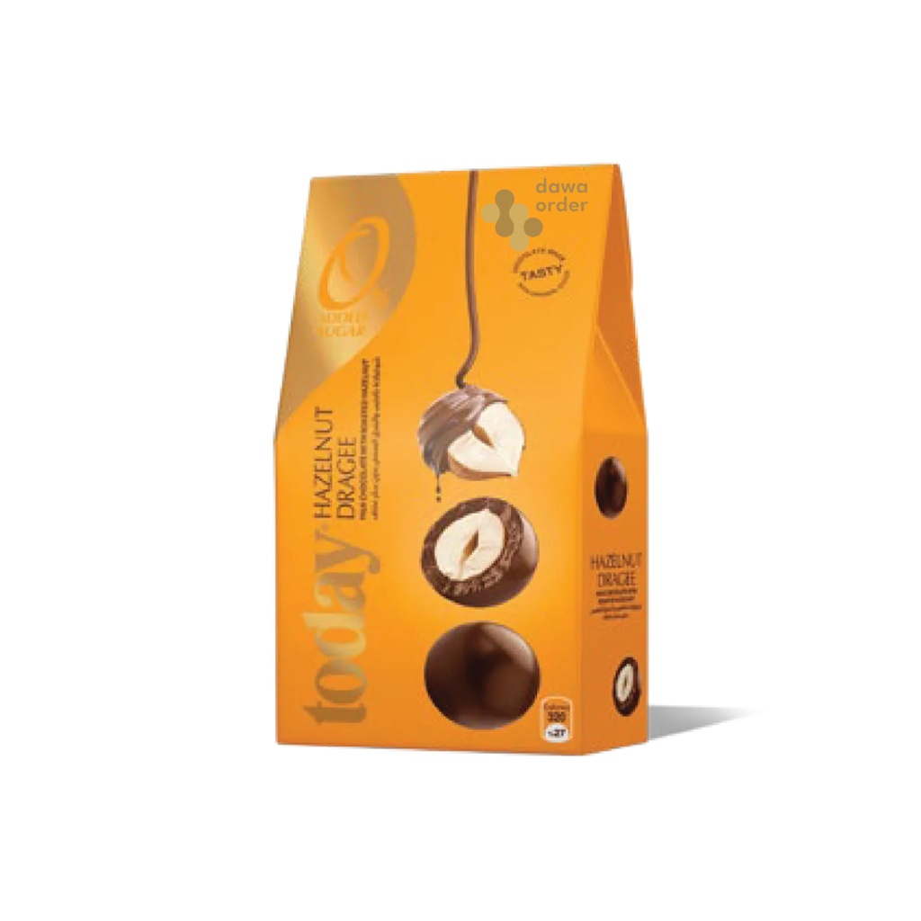 Today Hazelnut Dragee With Milk Chocolate 60G