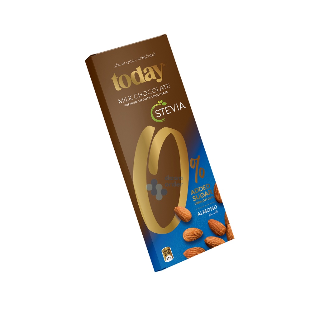 Today Milk Chocolate With Almonds 65G