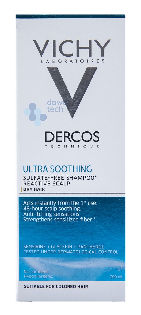 VICHY DECROS ULTRA SOOTHING SHAMPOO 