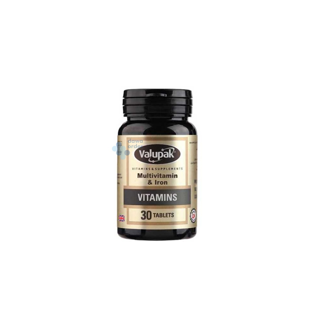 Valupak Multi Vitamin & Iron 60 Tablets Plus Omega-3 Offer 30 Tablets