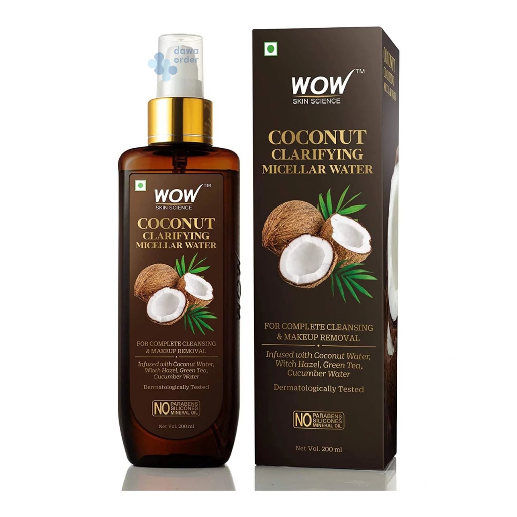 Wow Coconut Micellar Water 200Ml