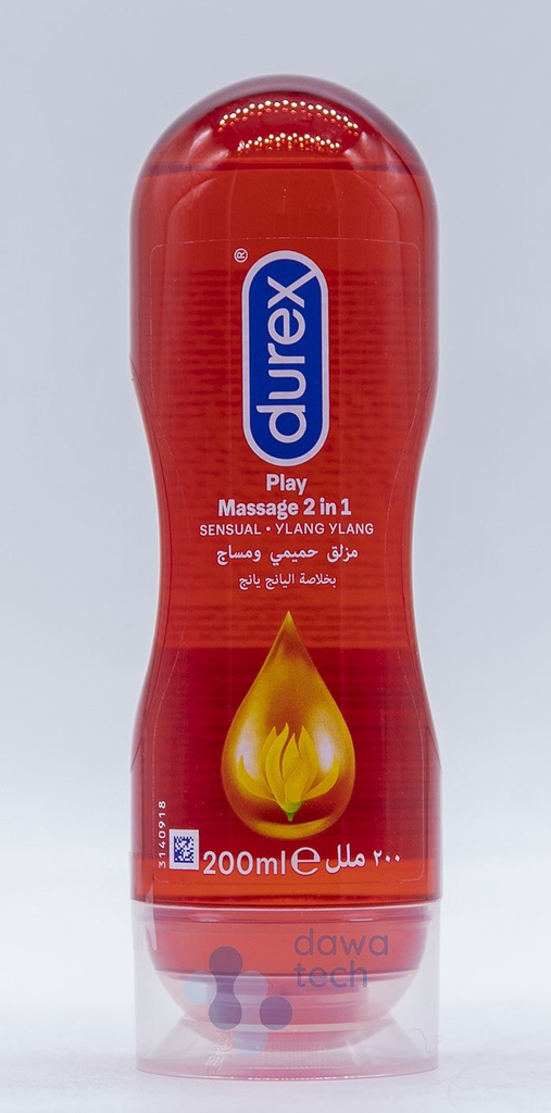 Durex Play Massage 2 In 1 Sensual Ylang Ylang 200Ml