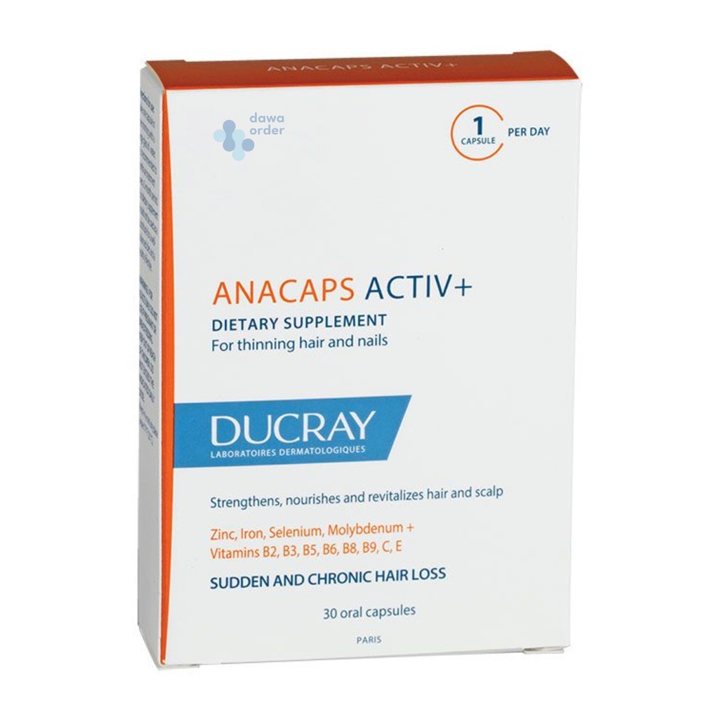 Anacaps Activ+ Ducray