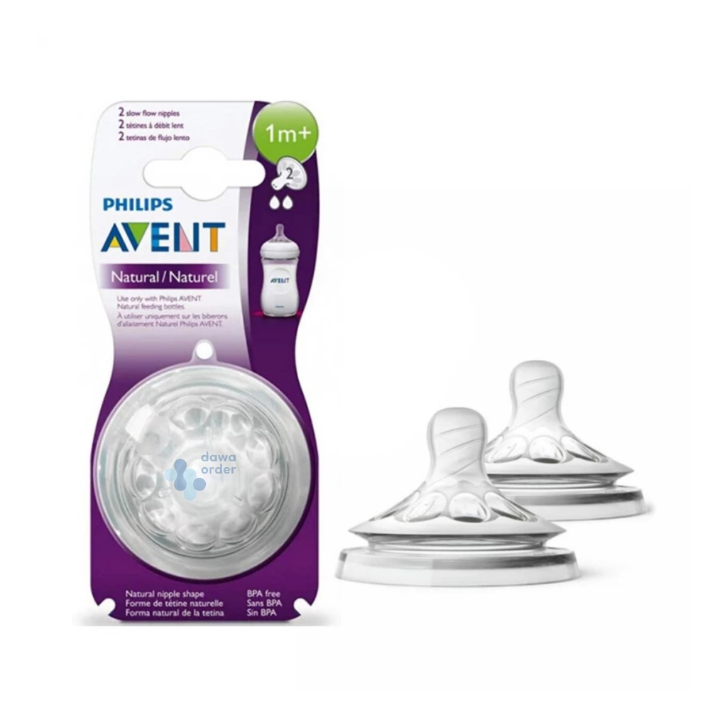 Avent Natural 1M+ 2 Nipple