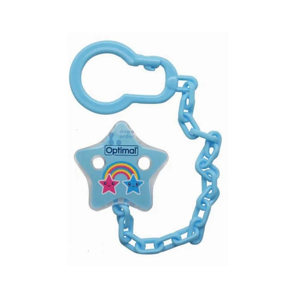 Paci Holder Baby Blue