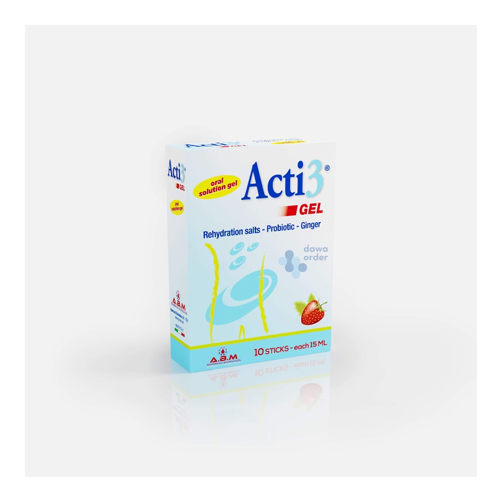 Acti 3 Gel 10 Sachets