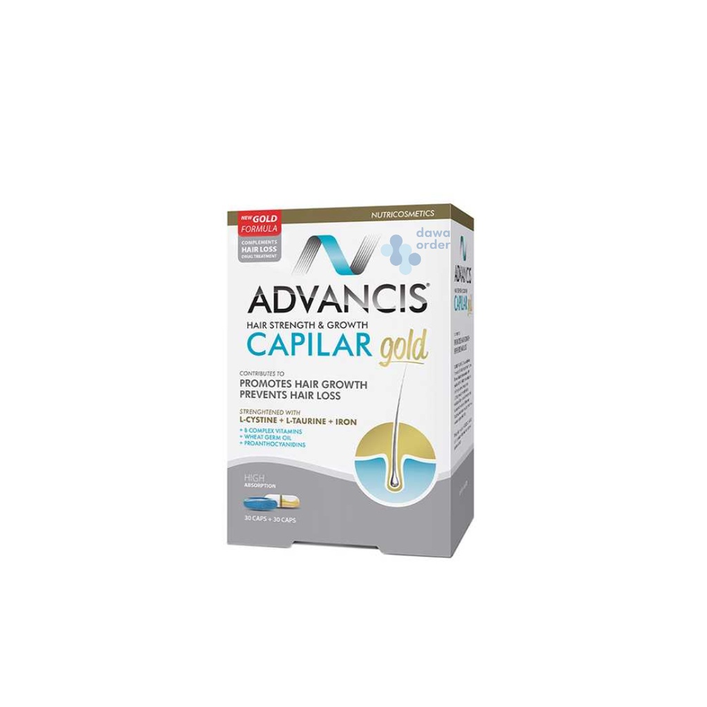 Advancis Capilar Gold 60 Cap