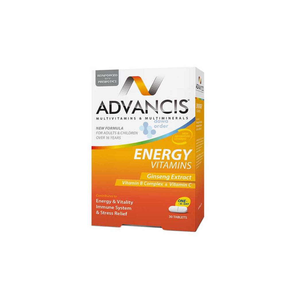 Advancis Energy Vitamin 30Tab