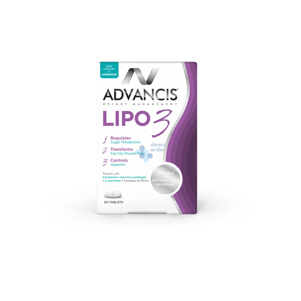 Advancis Lipo 3 60Tab