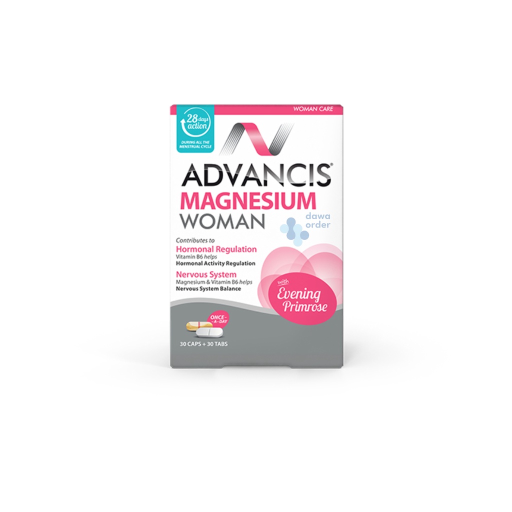 Advancis Magnesium Woman 30Caps +30Tabs