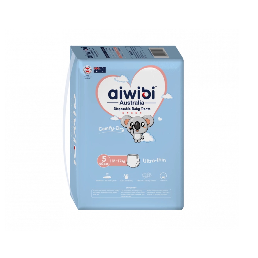 Aiwibi Baby Pants 5Xl 40 Pcs