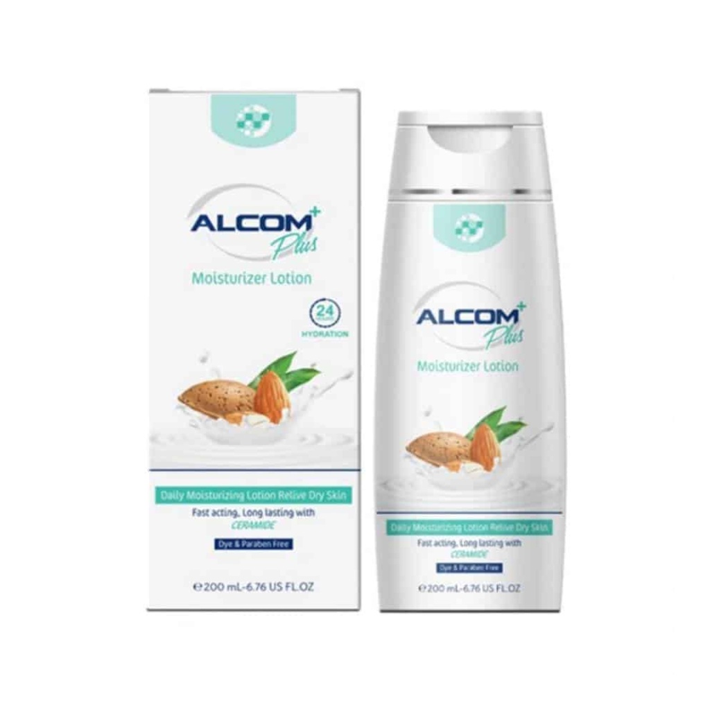 Alcom Plus Moisturizing Lotion 200Ml