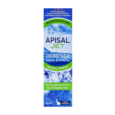 Apisal Nasal Jet Dead Sea Adult& Children Spray 125Ml