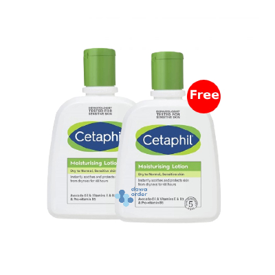 Cetaphil Moisturizing Lotion Dry To Normal Sensitive Skin(236 Ml) Offer (Buy 1 Get 1 Free)