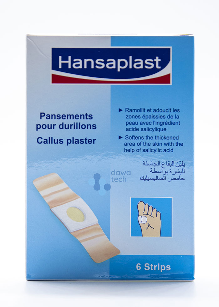 Hansaplast Callus Plaster 6 Strips