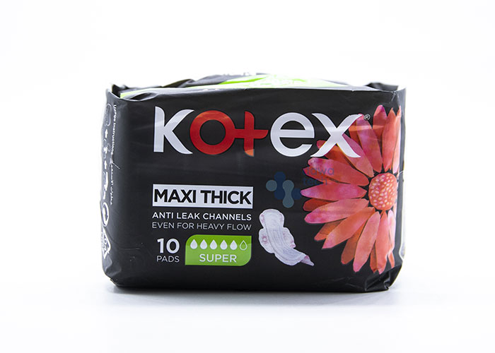 Kotex Maxi Thick Super 10 Pads