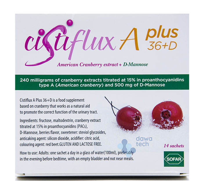 CISTUFLUX A PLUS 36+D (14 sachets)