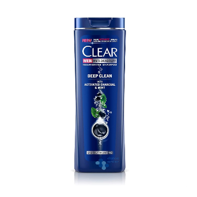 Clear Men Anti Dandruff Deep Cleanse Charcoal Shampoo (360 Ml)