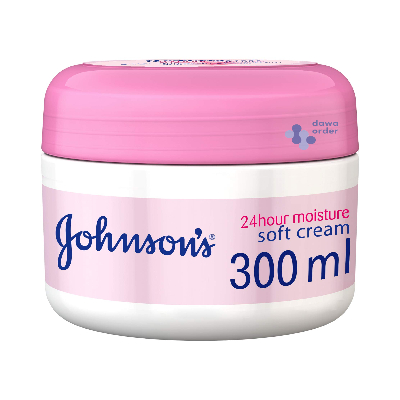 Johnson'S Moist. Softcream 300Ml Jar