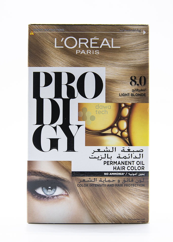 Loreal Prodigy Hair Color 8.0