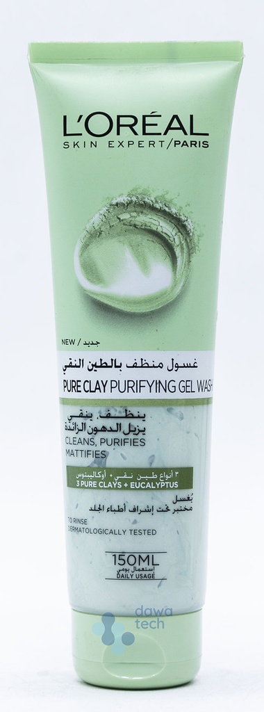 Loreal Pure Clay Peurifing Gel