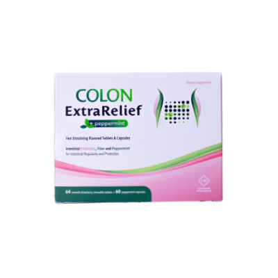 Colon Extra Relief (64 Chew Tab+ 60 Pepp Cap)