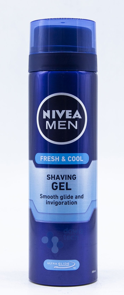 Nivea Shaving Gel Fresh & Cool 200Ml
