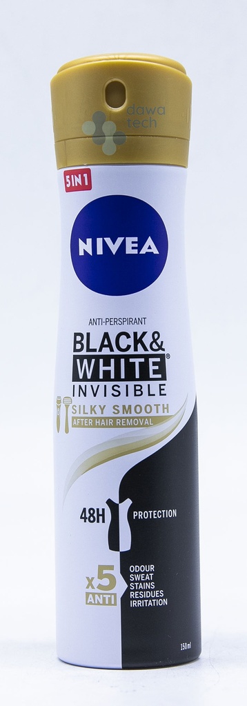 NIVEA INVISIBLE Silky Smooth DEO SPRAY 150