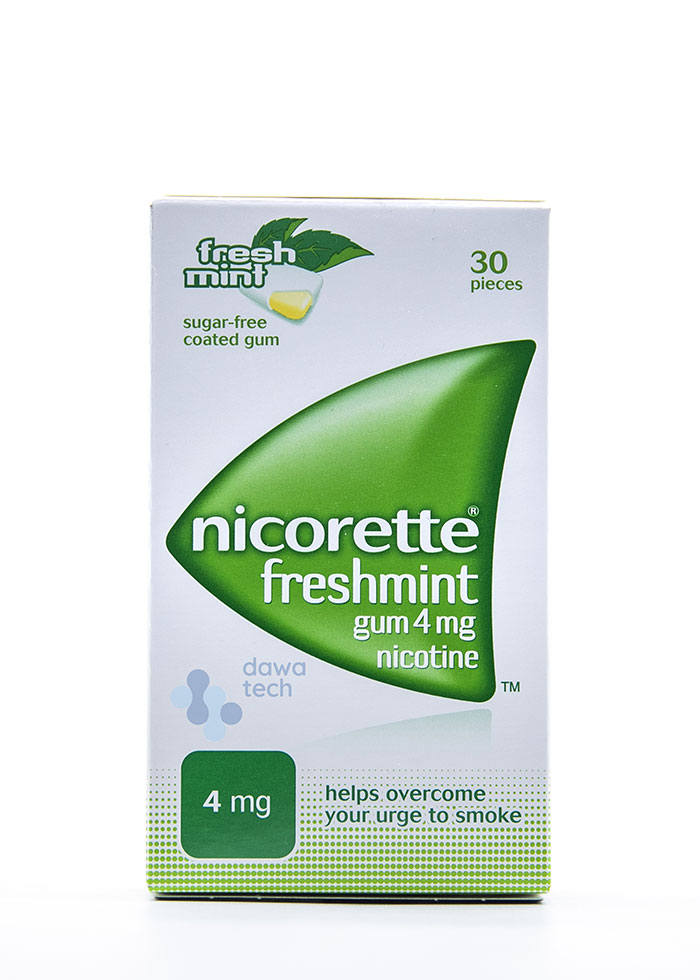 Nicorette Gum Freshmint 4 Mg
