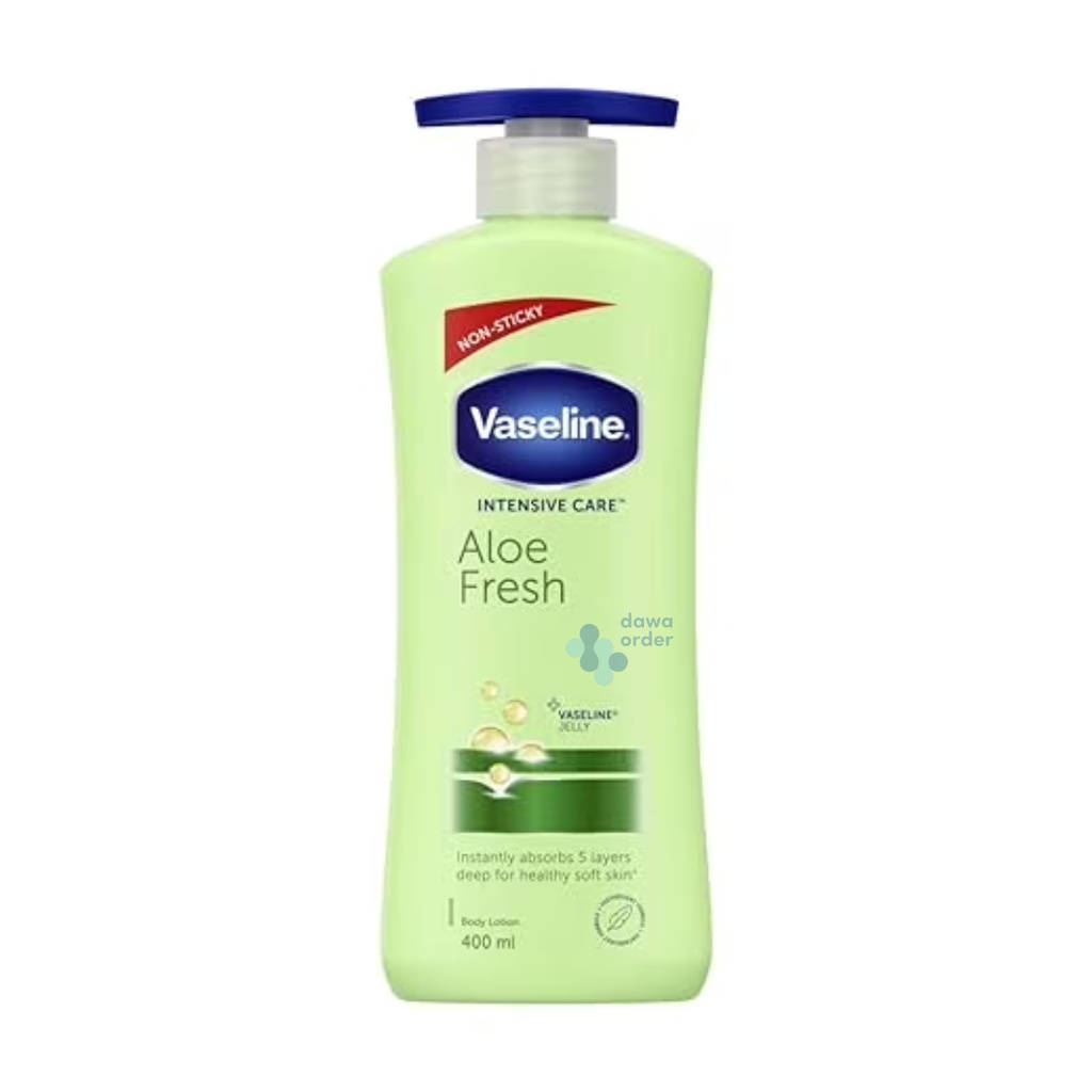Vaseline Aloe Freash Lotion 400Ml