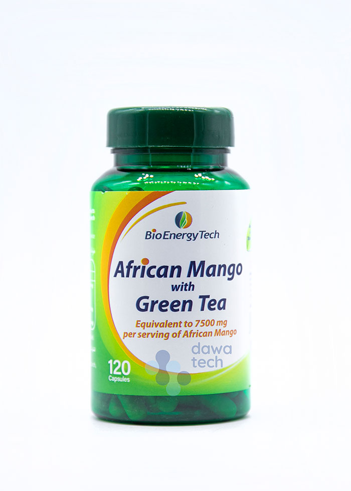 Bio Energy African Mango With Green Tea 120 Capsules