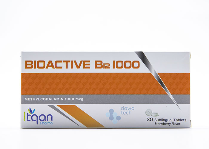 Bioactive B12 1000Mcg 30 Sublingual Tablets