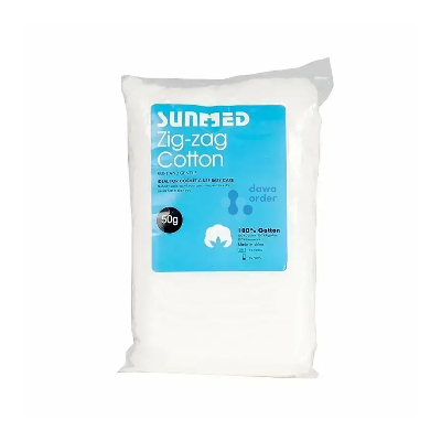 Cotton Wool Zigzac 50 G