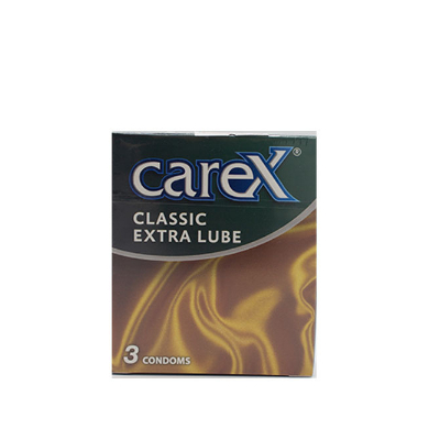 Carex Classic Extra Lube 3 Condoum 132
