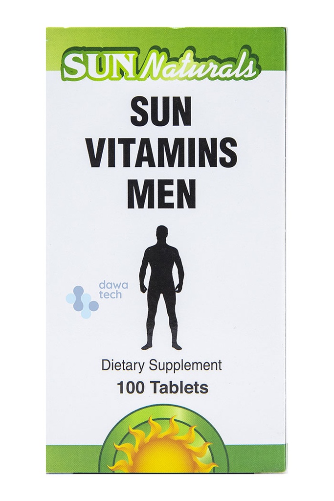 Sun Naturals Sun Vitamins Men 100 Tabs