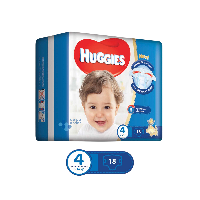 Huggies 4 (8-14Kg) 18 Diapers