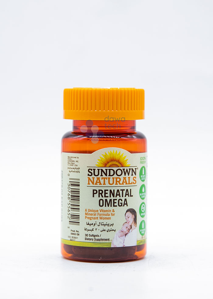 Sundown Prenatal Omega 60'Cap