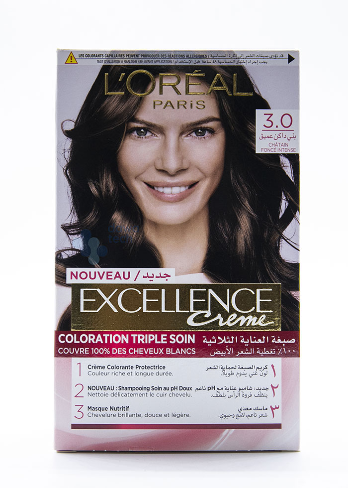 L'Oreal Excellence Creme 3 Deep Dark Brown