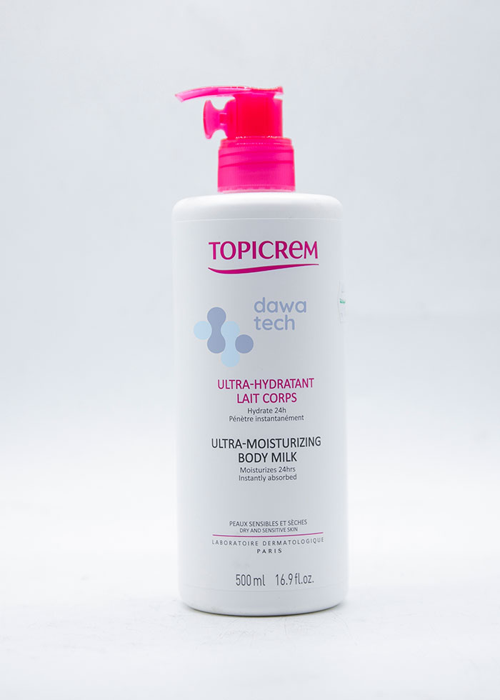 Topicrem Ultra Moisturizing Body Milk 500 Ml