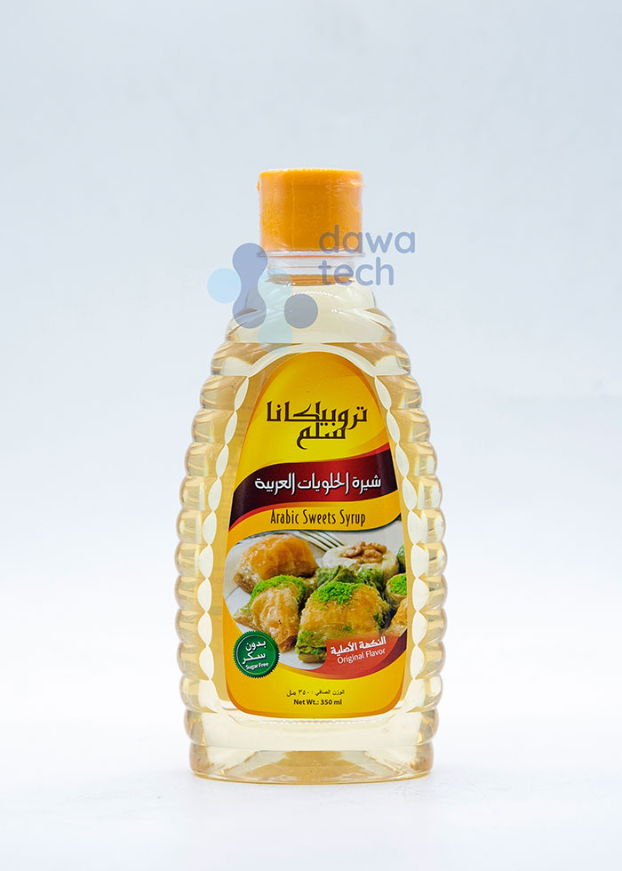 Tropicana Slim Arabic Sweet Syrup Sugar Free 350Ml