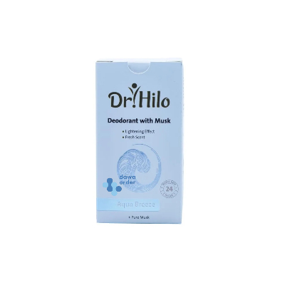 Dr Hilo Deodorant With Musk Aqua Breeze (50 Ml)