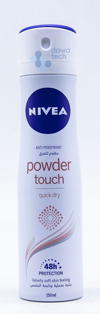 Nivea Powder Touch Spray Deodorant 150Ml