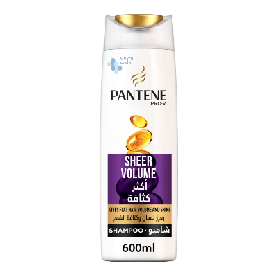 Pantene Sheer Volume Shampoo 600Ml