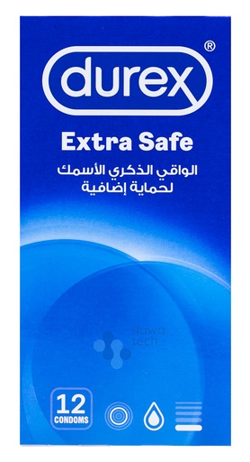 DUREX EXTRASAFE (12 CONDOM)