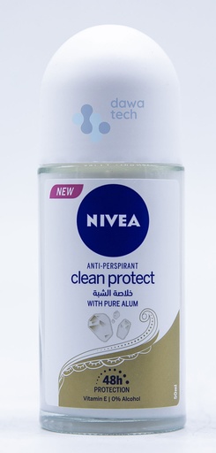 Nivea Women Clean Protect Roll On 50Ml