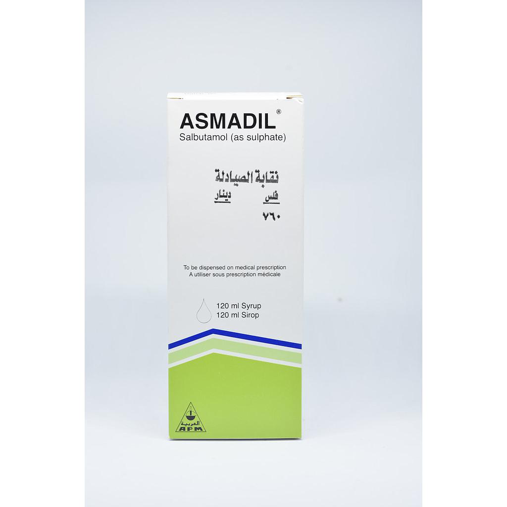 Asmadil 2 mg/5ml Oral syrup 